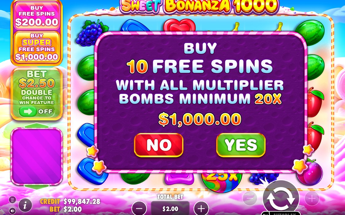 Free Spins round with multiplier bombs on the reels