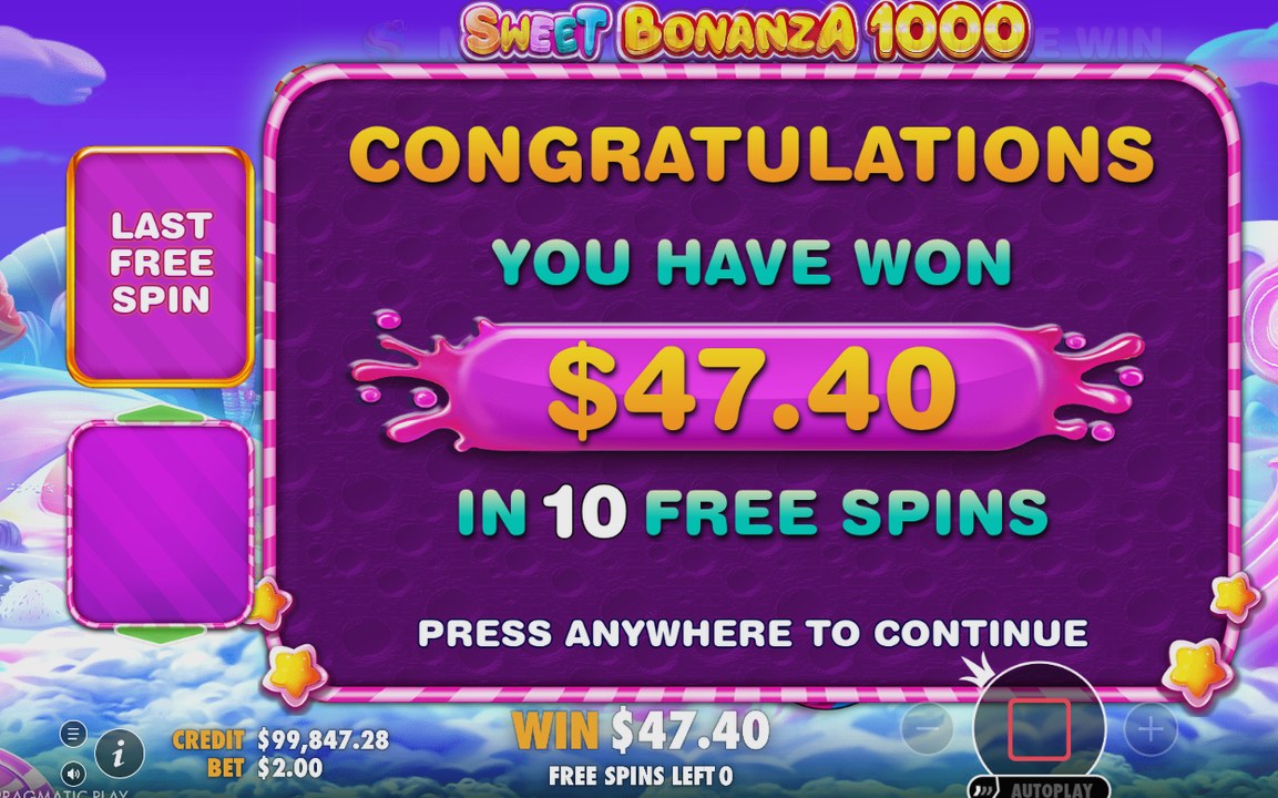 Winning tumble sequence with the total added up