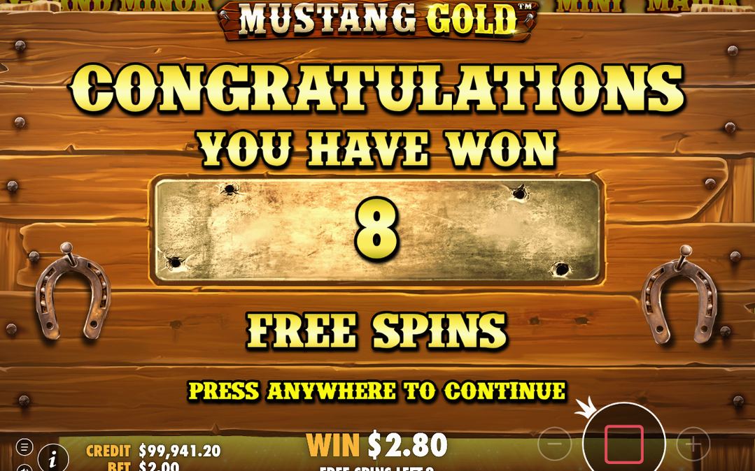 Free Spins screen with Collect symbols on the special reels