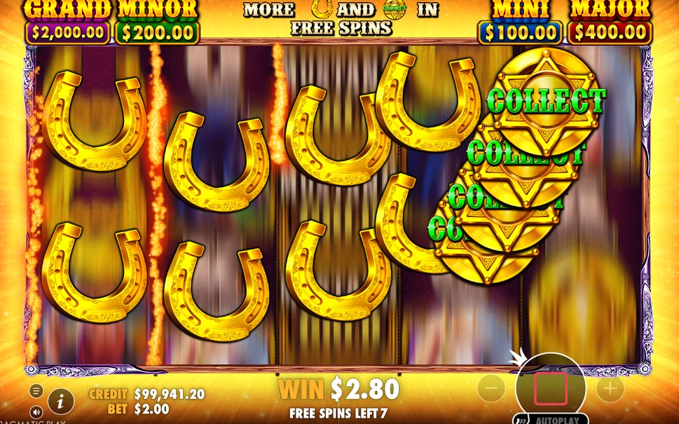 Free Spins round with Money Symbols and campfire Scatters